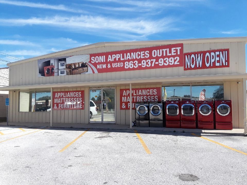 Soni Appliances Outlet New and Used Appliances, Mattresses, Couches